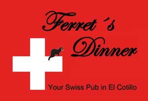 Restaurantes El Cotillo: Especialidades Suizas - Ferret's Dinner - Fuerteventura.